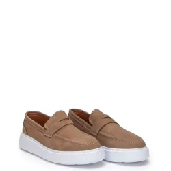 A874BE Men's Loafers GALE Beige