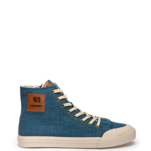 A876BL Men's Sneakers-Casual Crosby Blue A876BL Men's Sneakers-Casual Crosby Blue