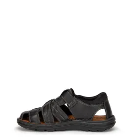 A877B Ανδρικό Παπουτσοπέδιλο GALE Μαύρο