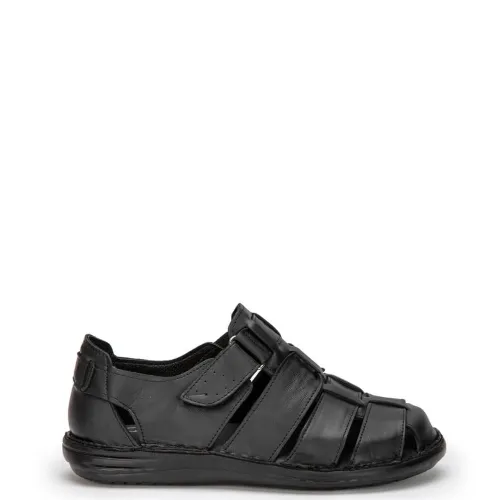 A878B Ανδρικό Παπουτσοπέδιλο GALE Μαύρο