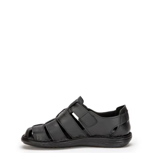 A878B Ανδρικό Παπουτσοπέδιλο GALE Μαύρο