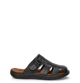 A880B Ανδρική Παντόφλα GALE Μαύρο