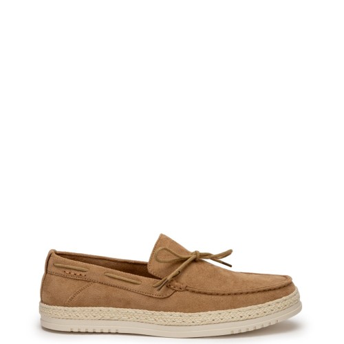 A890BE Ανδρικό Loafers ZAK SHOES Μπεζ