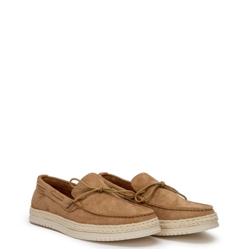 A890BE Ανδρικό Loafers ZAK SHOES Μπεζ
