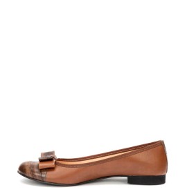 G1244BR Woman Ballerina Oversized Blondie Brown G1244BR Woman Ballerina Oversized Blondie Brown