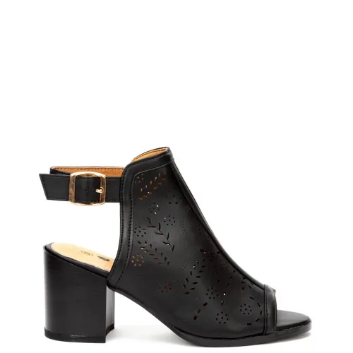 G1383B Γυναικείο πέδιλο BLONDIE Μαύρο