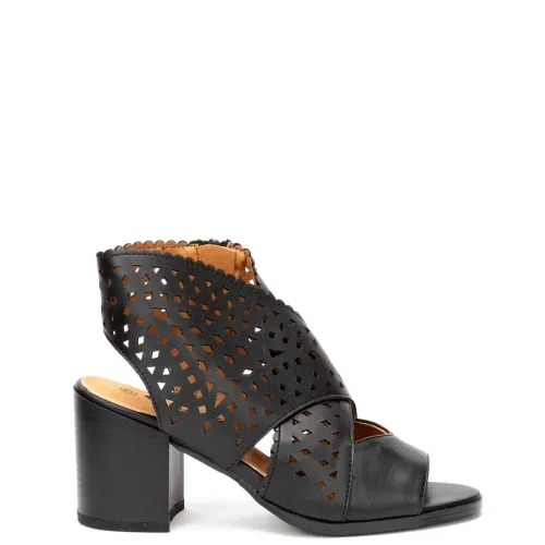 G1384B Γυναικείο Πέδιλο BLONDIE Μαύρο