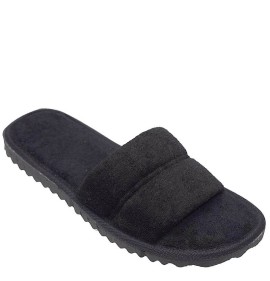 G1385B Γυναικεία  Παντόφλα FAME Μαύρο