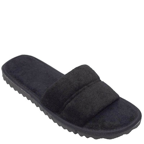 G1385B Γυναικεία  Παντόφλα FAME Μαύρο