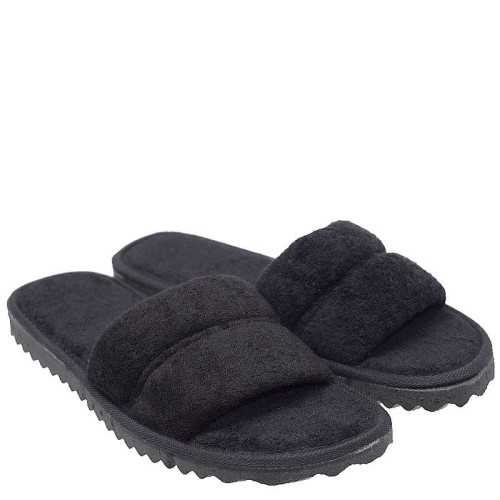 G1385B Γυναικεία  Παντόφλα FAME Μαύρο