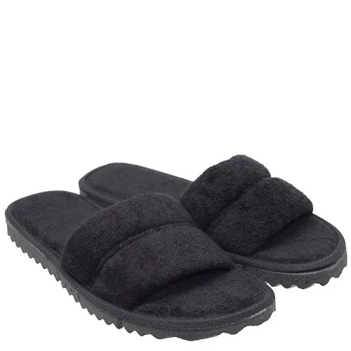 G1385B Γυναικεία  Παντόφλα FAME Μαύρο