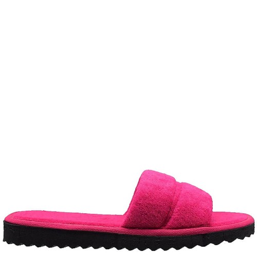 G1385F Γυναικεία Παντόφλα FAME Φουξ