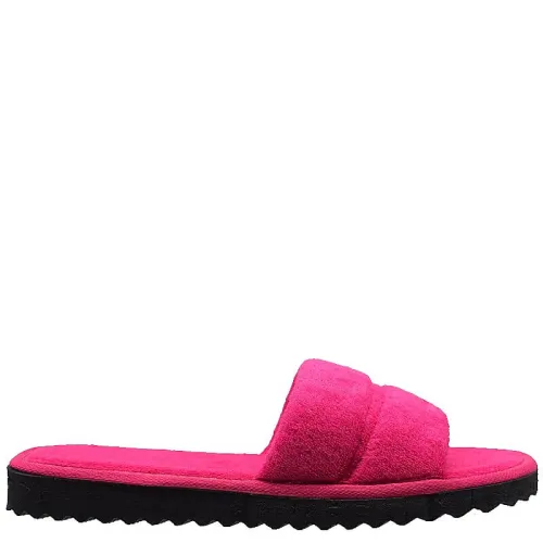 G1385F Γυναικεία Παντόφλα FAME Φουξ