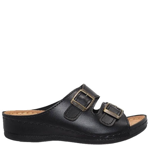 G1416B Women's Anatomic Slippers ECO Black G1416B Women's Anatomic Slippers ECO Black
