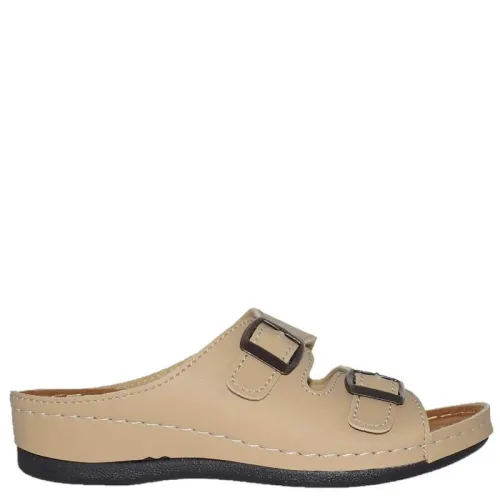 G1416BE Γυναικεία Ανατομική Παντόφλα ECO Μπεζ G1416BE Γυναικεία Ανατομική Παντόφλα ECO Μπεζ