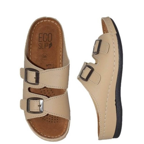G1416BE Women's Anatomic Slippers  ECO Beige  G1416BE Women's Anatomic Slippers  ECO Beige