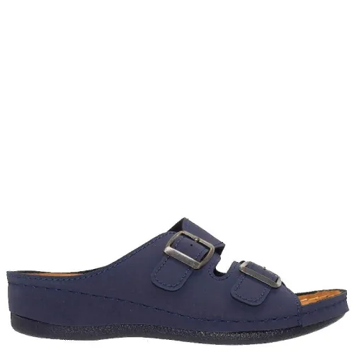 G1416BL Γυναικεία Ανατομική Παντόφλα ECO Μπλε G1416BL Γυναικεία Ανατομική Παντόφλα ECO Μπλε