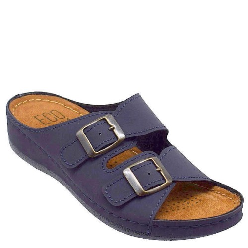 G1416BL Women's Anatomic Slippers ECO Blue G1416BL Women's Anatomic Slippers ECO Blue