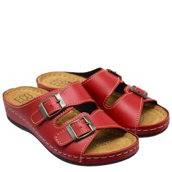 G1416R Women's Anatomic Slippers ECO Red