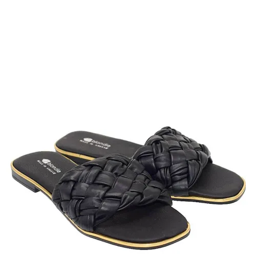 G1483B Women's Slippers BLONDIE Black
