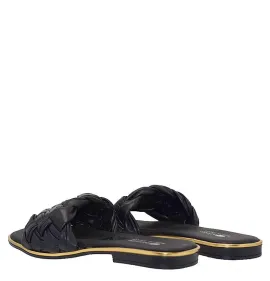 G1483B Γυναικεία Παντόφλα BLONDIE Μαύρο