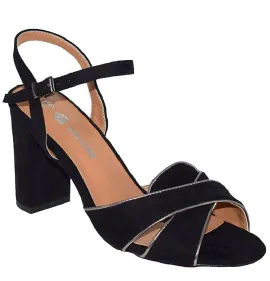 G1486B Γυναικείο Πέδιλο BLONDIE Μαύρο