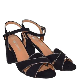 G1486B Γυναικείο Πέδιλο BLONDIE Μαύρο