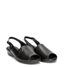 G1525B Γυναικείο  Ανατομικό Πέδιλο BLONDIE Μαύρο