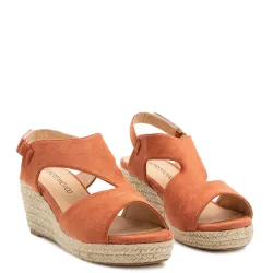 G1540T Women's Oversized Sandal ANDRES MACHADO Maroon