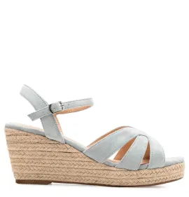 G1542LB Women's Oversized Sandal ANDRES MACHADO Light Blue