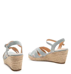 G1542LB Women's Oversized Sandal ANDRES MACHADO Light Blue