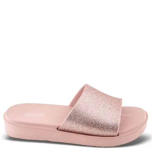 G1580N Women's Flip Flops CUBANITAS Nude