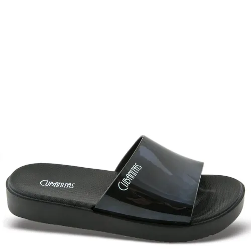 G1586B Women's Flip Flops CUBANITAS Black
