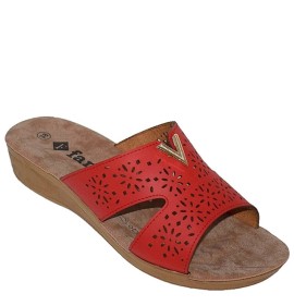 G1590R Γυναικεία Ανατομική Παντόφλα FAME Κόκκινο G1590R Γυναικεία Ανατομική Παντόφλα FAME Κόκκινο