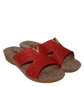 G1590R Γυναικεία Ανατομική Παντόφλα FAME Κόκκινο G1590R Γυναικεία Ανατομική Παντόφλα FAME Κόκκινο