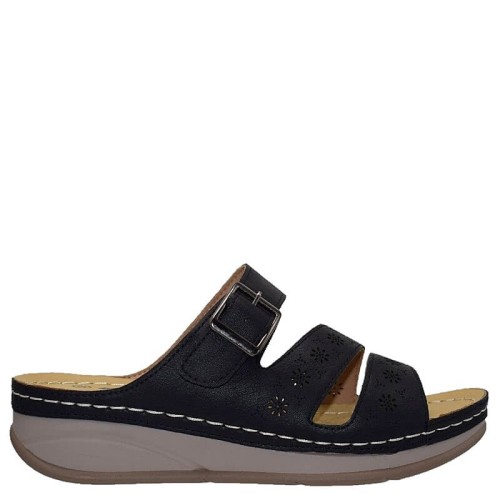 G1601B Women's Anatomic Slippers BLONDIE Black G1601B Women's Anatomic Slippers BLONDIE Black