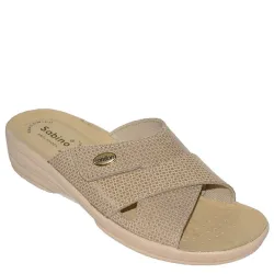 G1608BE Women's Anatomic Slippers SABINO Beige