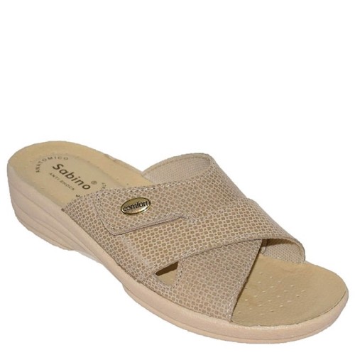 G1608BE Women's Anatomic Slippers SABINO Beige G1608BE Women's Anatomic Slippers SABINO Beige