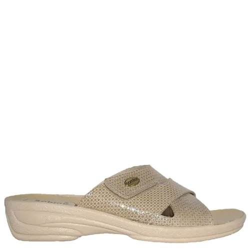 G1608BE Γυναικεία Ανατομική Παντόφλα SABINO Μπεζ G1608BE Γυναικεία Ανατομική Παντόφλα SABINO Μπεζ