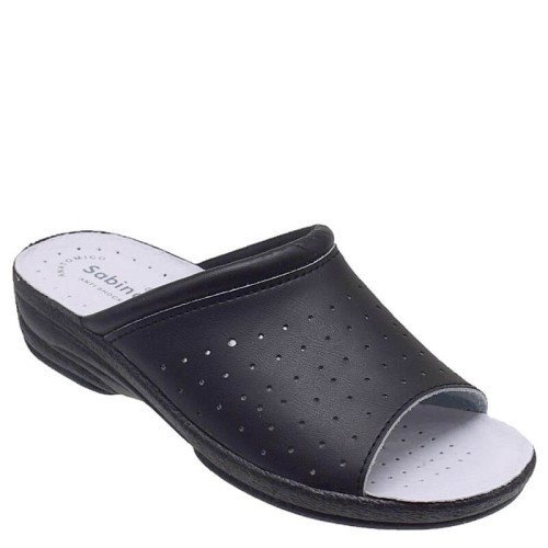 G1609B Women's Anatomic Slippers SABINO Black G1609B Women's Anatomic Slippers SABINO Black