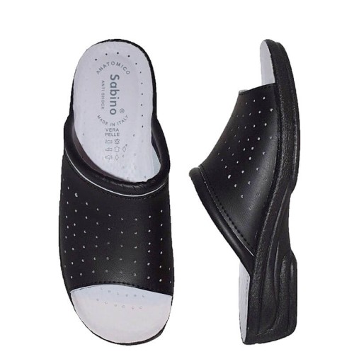 G1609B Women's Anatomic Slippers SABINO Black G1609B Women's Anatomic Slippers SABINO Black