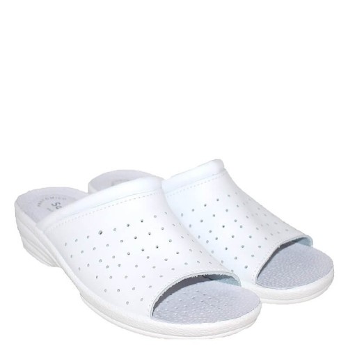 G1609W Women's Anatomic Slippers SABINO White G1609W Women's Anatomic Slippers SABINO White