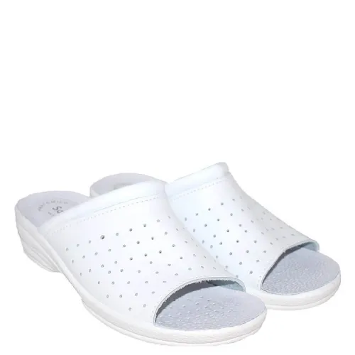 G1609W Γυναικεία Ανατομική Παντόφλα SABINO Λευκό G1609W Γυναικεία Ανατομική Παντόφλα SABINO Λευκό