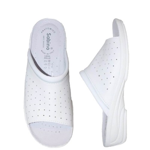 G1609W Women's Anatomic Slippers SABINO White G1609W Women's Anatomic Slippers SABINO White