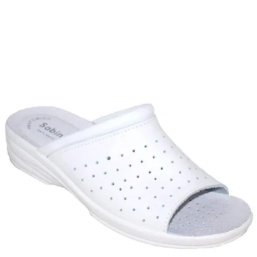 G1609W Γυναικεία Ανατομική Παντόφλα SABINO Λευκό G1609W Γυναικεία Ανατομική Παντόφλα SABINO Λευκό