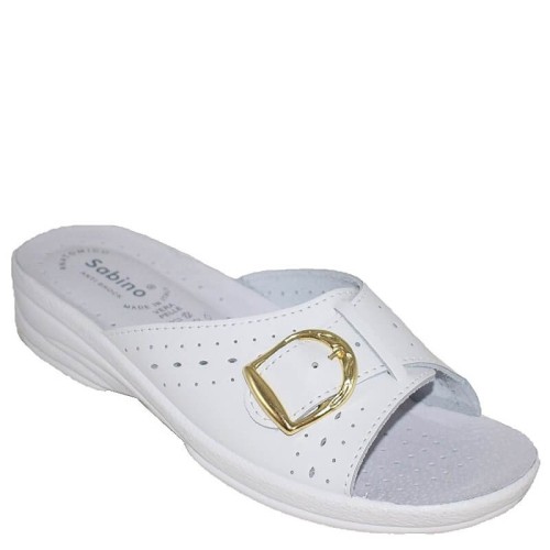 G1610W Women's Anatomic Slippers SABINO White G1610W Women's Anatomic Slippers SABINO White