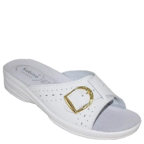 G1610W Γυναικεία Ανατομική Παντόφλα SABINO Λευκό G1610W Γυναικεία Ανατομική Παντόφλα SABINO Λευκό