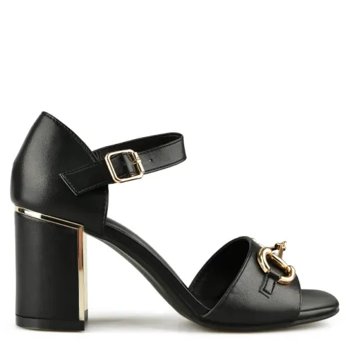 G1666B Γυναικείο Πέδιλο TENDENZ Μαύρο