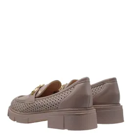 G1671BE Γυναικείο Loafers TENDENZ Mπεζ G1671BE Γυναικείο Loafers TENDENZ Mπεζ