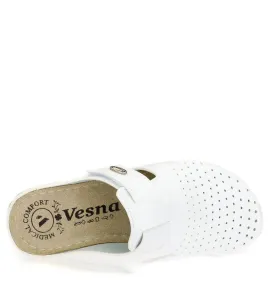 G1680W Γυναικείο Ανατομικό Σαμπό VESNA Λευκό